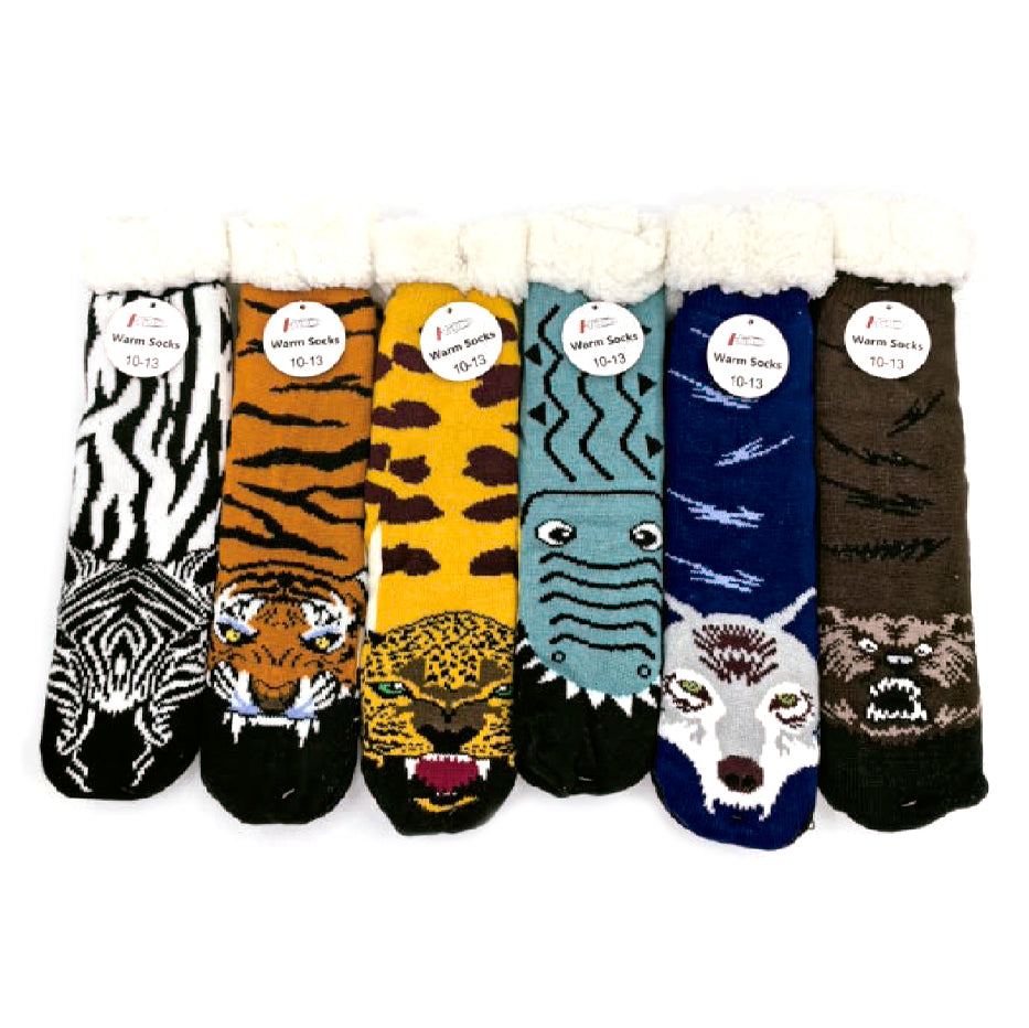 Wholesale Clothing Accessories Men Socks Thick Animal Floor Nh226