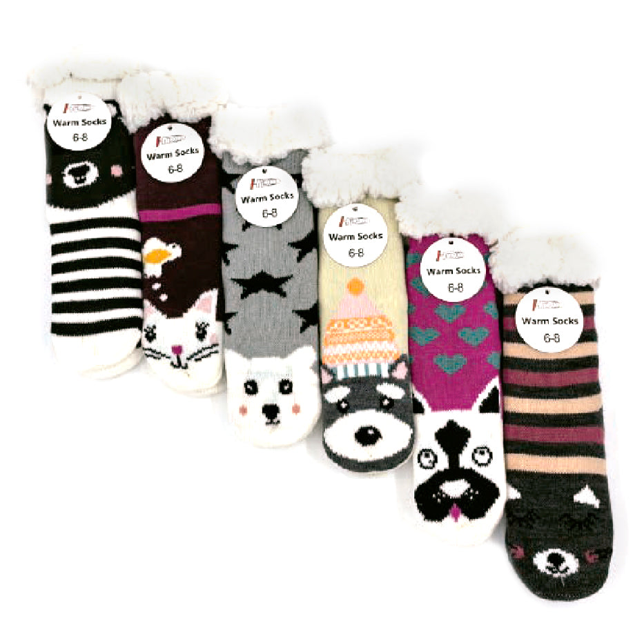 Wholesale Clothing Accessories Animal Socks Thick Owl Children’s Nh227