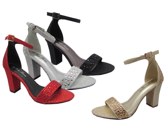 Wholesale Women's Block Heel Closed Back Pumps Daily Comfort Shoes Elise NFIa