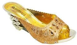 Wholesale Women's Party-Ready Embellished Sandal Heels Evelyn NGJ9