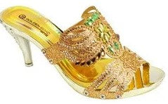 Wholesale Women's High Heel Sandals with Decorative Accents Aria NGJ1