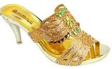 Wholesale Women's High Heel Sandals with Decorative Accents Aria NGJ1