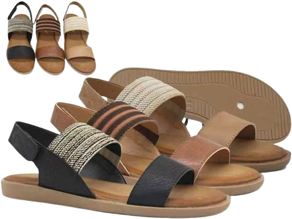 Wholesale Women's Flat Sandals Lightweight Flexible Shoes Zara NFj4
