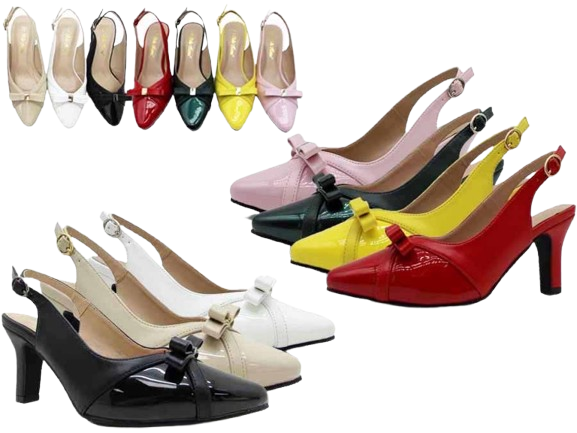 Wholesale Women's Bow Tie Pumps Cute Feminine Style Shoes Amara NFK7