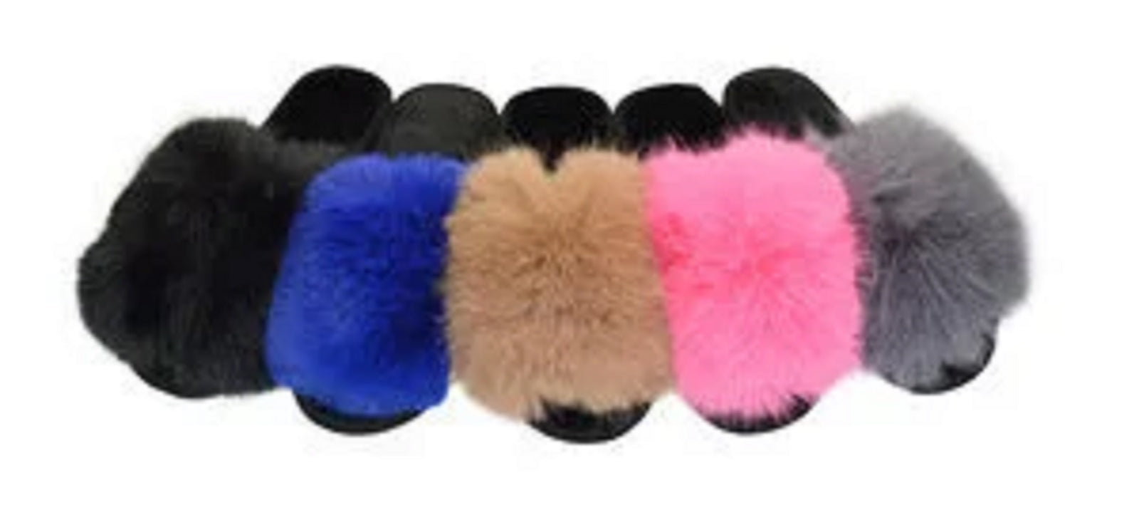 Wholesale Women's Furry Memory Foam Slippers Assorted Aurora NGK7