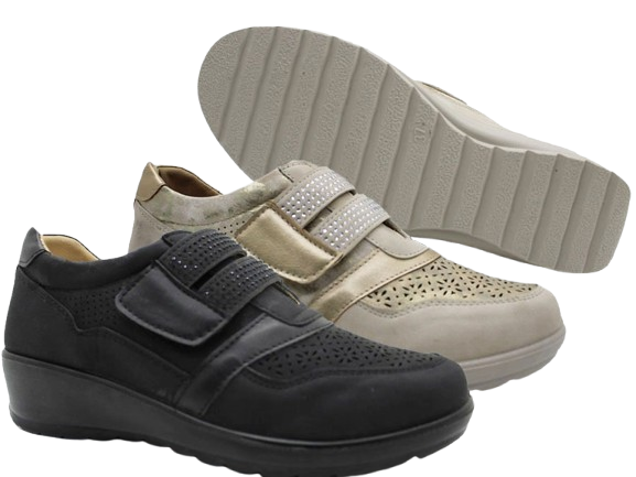 Wholesale Women's Comfort Shoes Arch Support Included Shoes Reagan Nfla