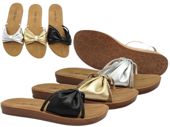 Wholesale Women's Flat Sandals Classic Designs All Seasons Shoes Amara NFm4
