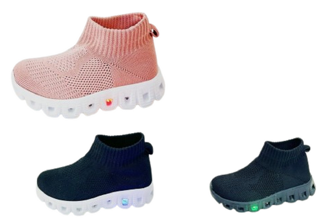 Wholesale Kids Infant Lightweight Shoes Size 4-12 Ella NGM8