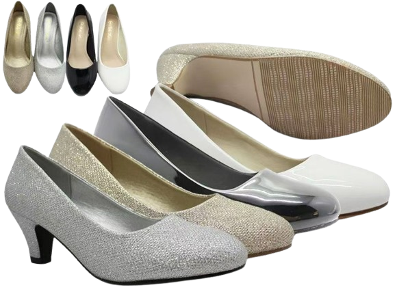 Wholesale Women's Slide Back Wide Width Easy On Off Shoes Lena NFRa