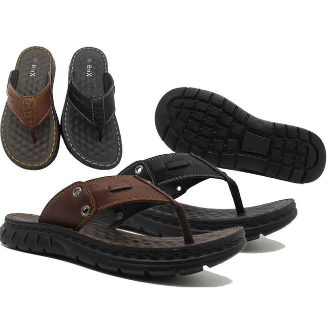 Wholesale Men's Slippers For Men Flip Flops Mark NFS3