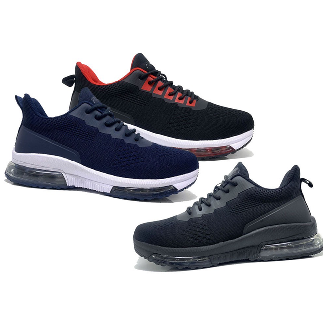 Wholesale Men's Shoes Lace Up Air Cushion Sneakers Lace NFqM