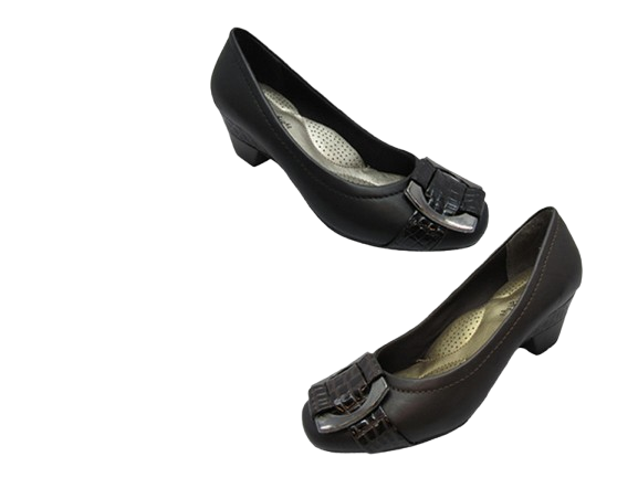 Wholesale Women's Buckle Detail Pumps Elegant Footwear Shoes Melody NFZ3