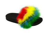 Wholesale Women's Slippers Fur Ladies Flat Slidy Flip Flop Heaven NGdm