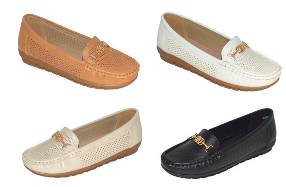 Wholesale Women's Shoes Loafer Ladies Slip On Leila NG93