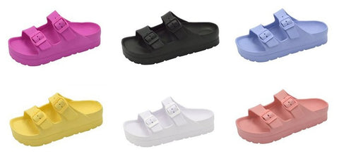 Wholesale Women's Slippers Ladies Mix Assorted Colors Sizes Flip Flops Clarissa NSU14