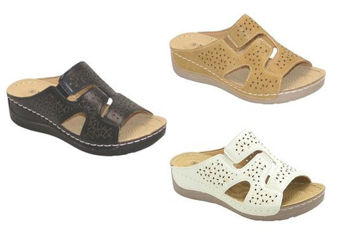 Wholesale Women's Sandals Casual Wedge Ladies Flat Michelle NG21