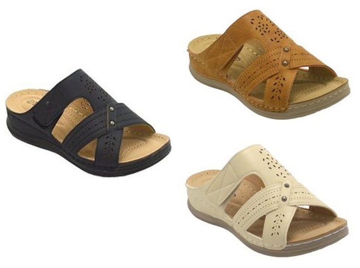 Wholesale Women's Sandals Casual Wedge Ladies Flat Raegan NG20
