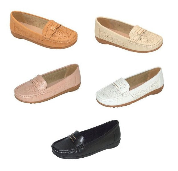 Wholesale Women's Shoes Loafer Ladies Slip On Adriana NG96