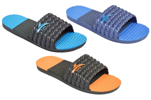 Wholesale Men's Slippers Gents Slooze Mix Assorted Colors Sizes Feet Warmer Buck NSU12