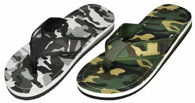 Wholesale Men's Slippers Gents Mix Assorted Colors Sizes Flip Flops Casper NSU10