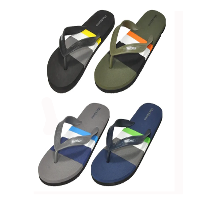 Wholesale Men's Slippers Gents Mix Assorted Colors Sizes Flip Flops Clarence NSU11