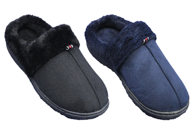 Wholesale Men's Slippers Gents Slooze Mix Assorted Colors Sizes Feet Warmer Byron NSU14