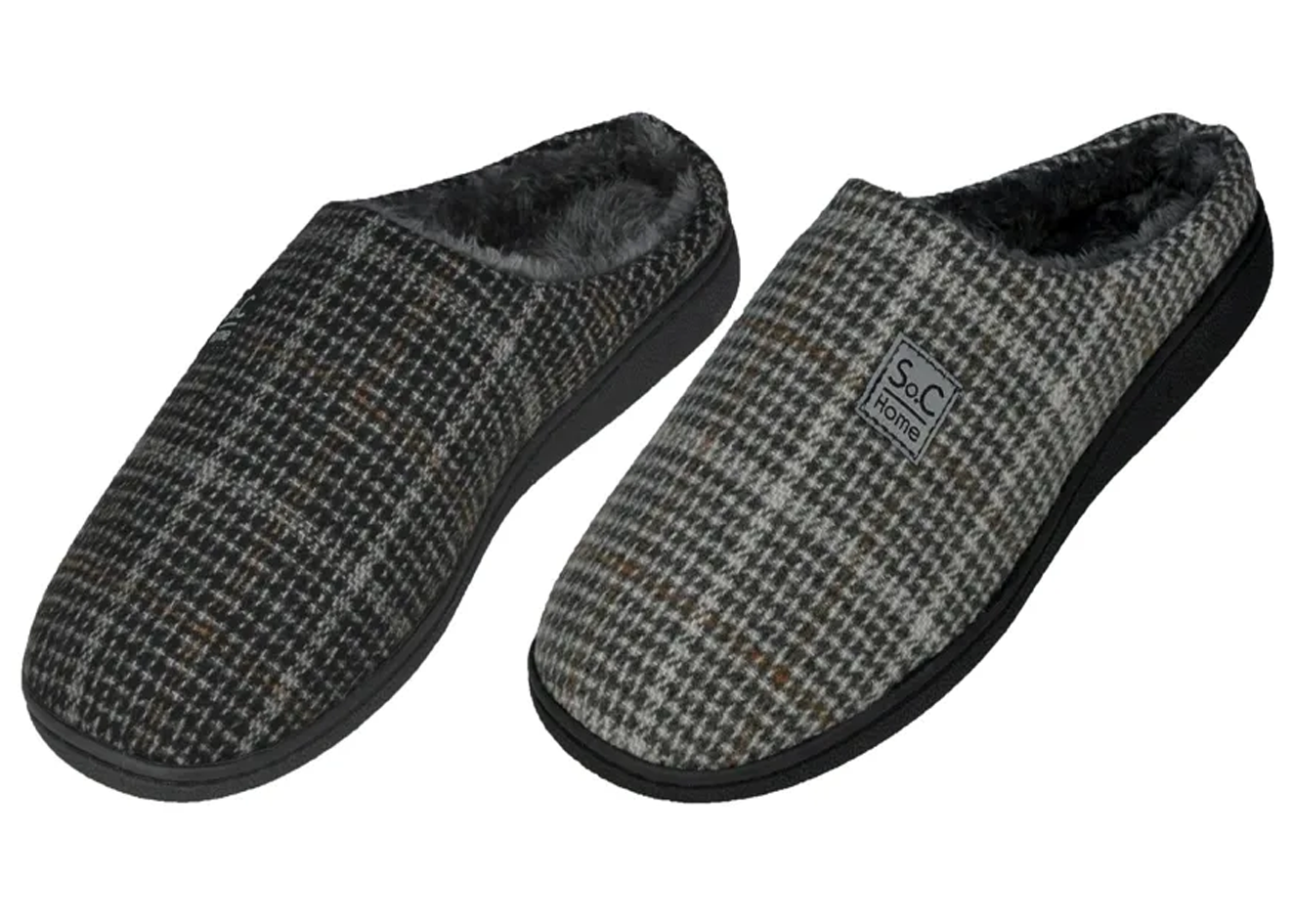 Wholesale Men's Slippers Gents Slooze Mix Assorted Colors Sizes Feet Warmer Burgess NSU13