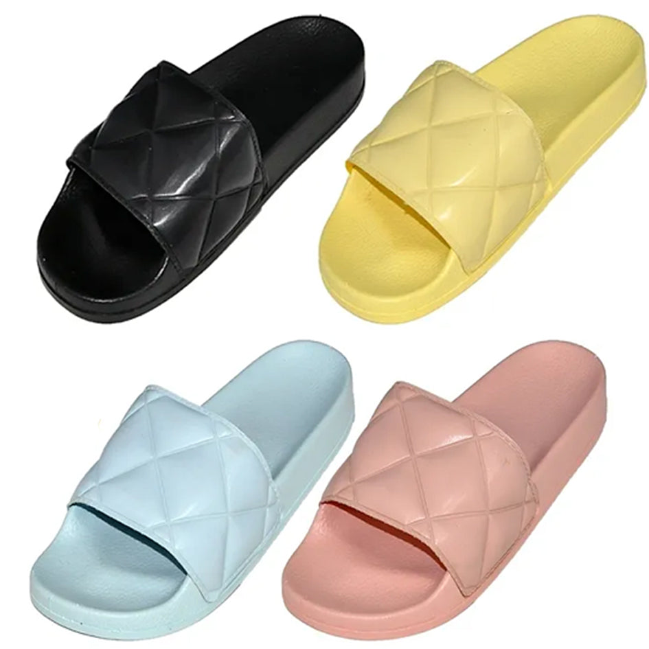 Wholesale Women's Slippers Ladies Mix Assorted Colors Sizes Flip Flops Ellen NSU21