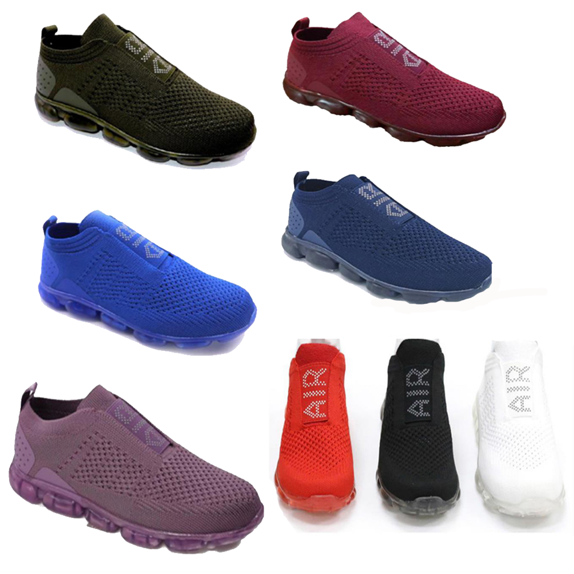Wholesale Women's Shoes Slip On Sneakers Runners Milani NPE37
