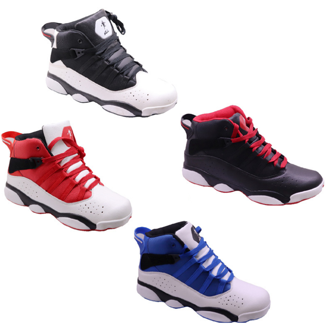 Wholesale Men's Shoes Lace Up Sneakers High Top Runners Hubert NPE61