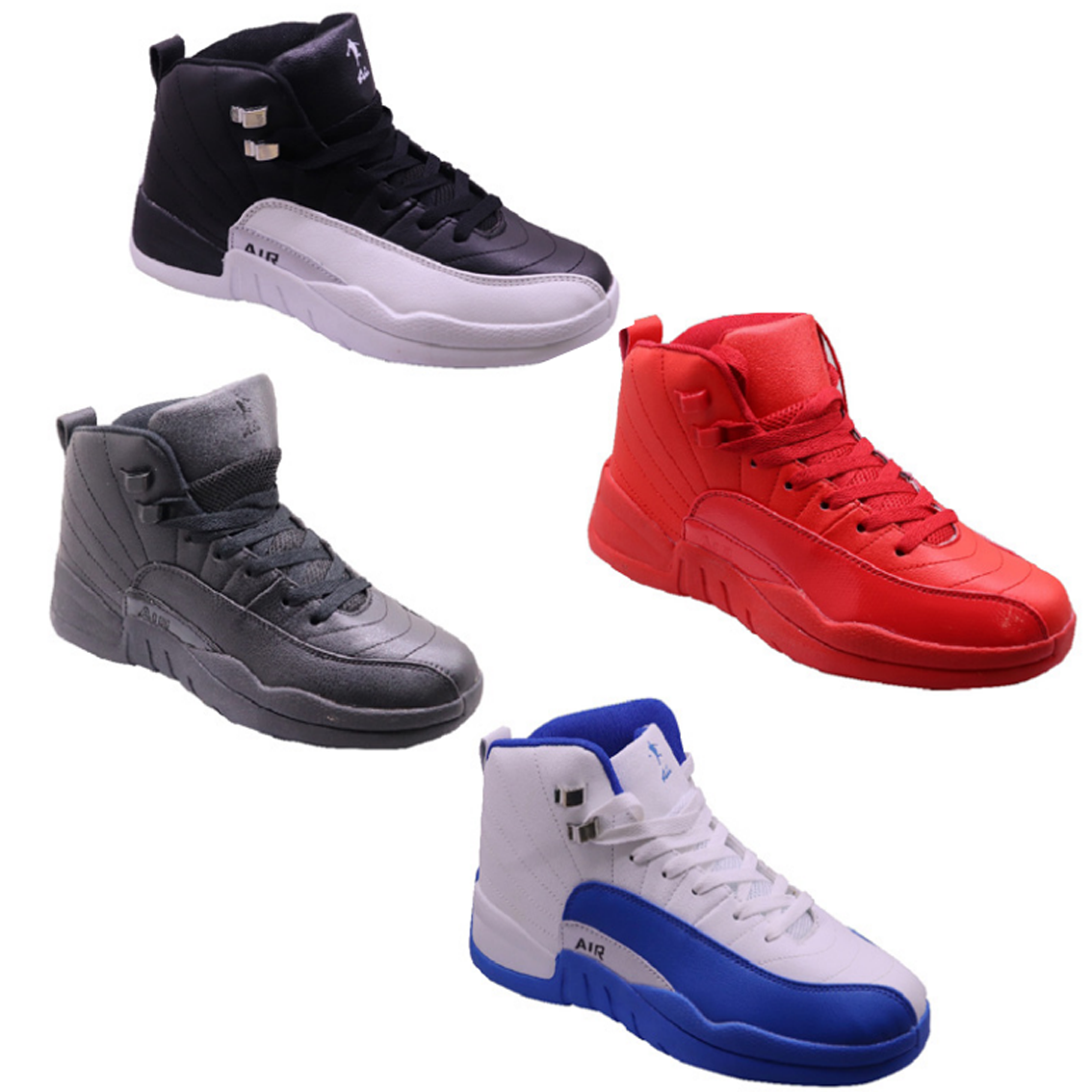 Wholesale Men's Shoes Lace Up Sneakers High Top Runners Howard NPE60