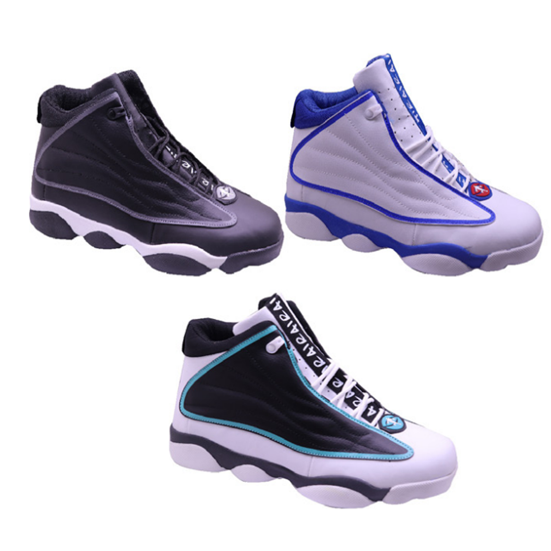 Wholesale Men s Shoes Lace Up Sneakers High Top Runners Homer NPE63 NYWholesale