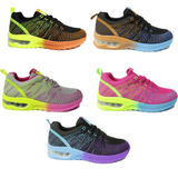 Wholesale Women's Shoes Lace Up Sneakers Runners Celeste NPE36