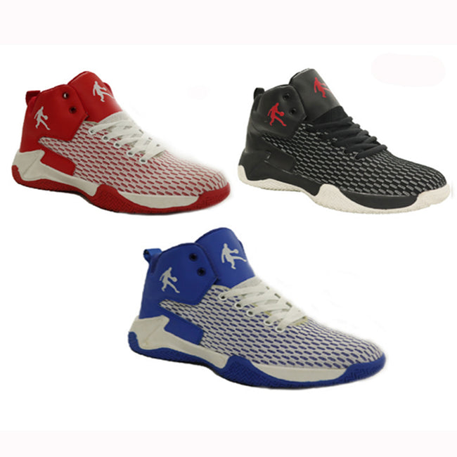 Wholesale Men's Shoes Lace Up Sneakers High Top Runners Bertie NPE65
