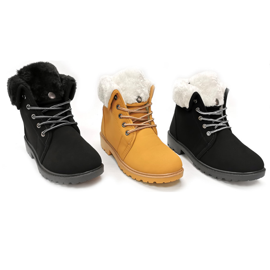 Wholesale Women's Boots Lace Up Winter Style Shoes Cadence NPE26