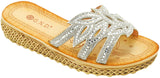 Wholesale Women's Sandals Wedge Strap Ladies Flat Gracelyn NG36
