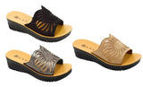 Wholesale Women's Sandals Casual Wedge Ladies Flat Kamila NG58