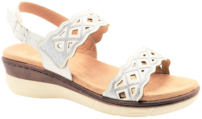 Wholesale Women's Sandals Casual Wedge Strap Ladies Flat Kendall NG60