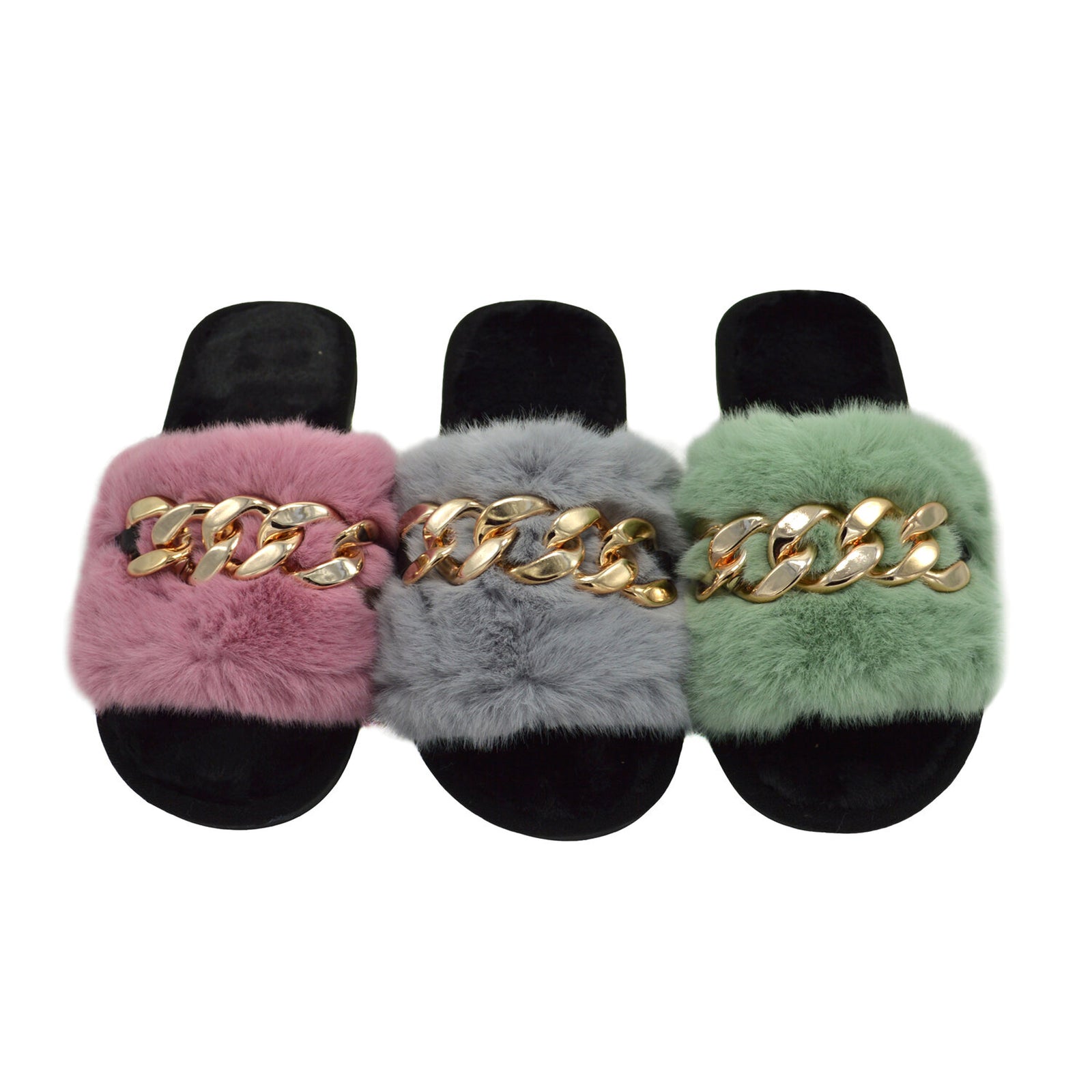 Wholesale Women's Slippers Winter Assorted Mix Rowan NGK0