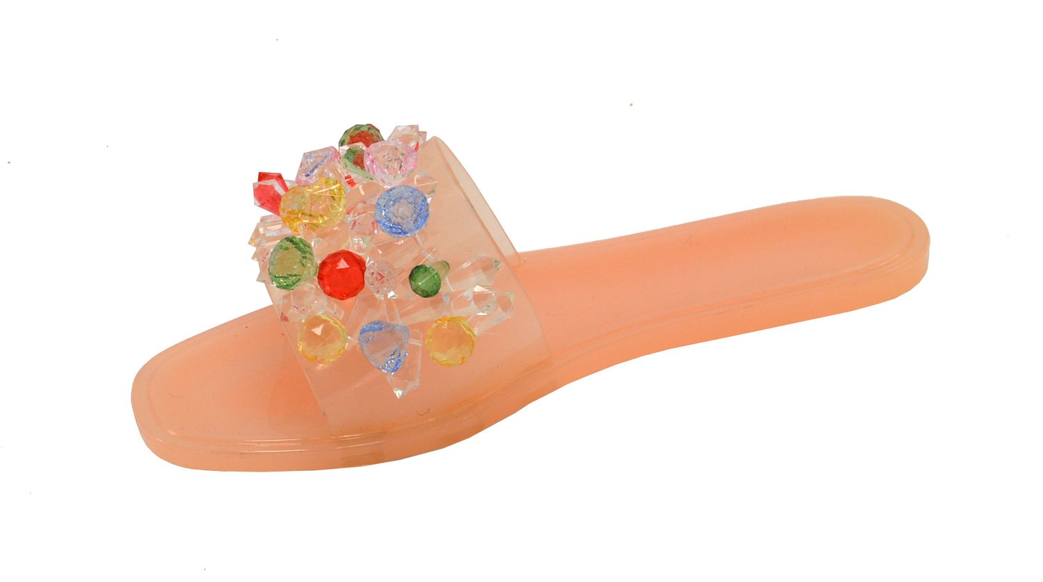 Wholesale Women's Slippers Candy Gem Strap Ladies Flat Gabriela NGd0
