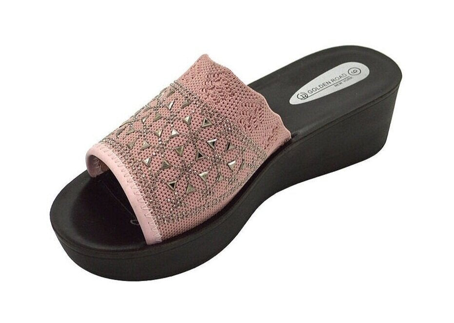 Wholesale Women's Sandals Casual Wedge Ladies Flat Kali NG65