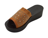 Wholesale Women's Sandals Casual Wedge Ladies Flat Kali NG65