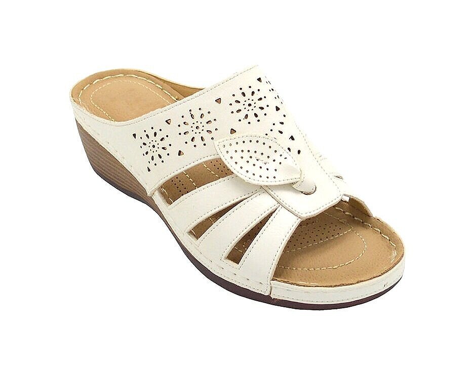Wholesale Women's Sandals Casual Wedge Strap Ladies Flat Myla NG79