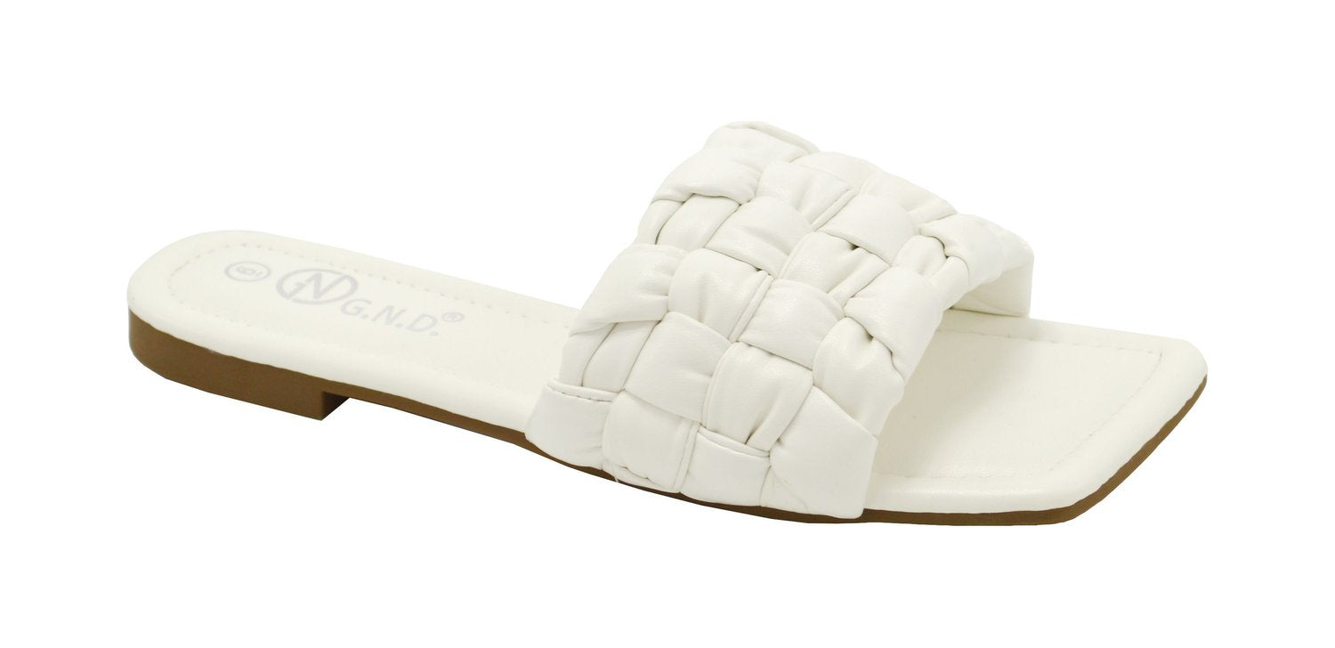 Wholesale Women's Sandals Pillow Strap Ladies Flat Sandals Phoenix NGj1