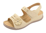 Wholesale Women's Sandals Casual Strap Wedge Ladies Flat Izabella NG28