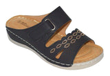 Wholesale Women's Sandals Casual Wedge Strap Ladies Flat Amiyah NG67