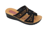 Wholesale Women's Sandals Casual Wedge Strap Ladies Flat Nyla NG99