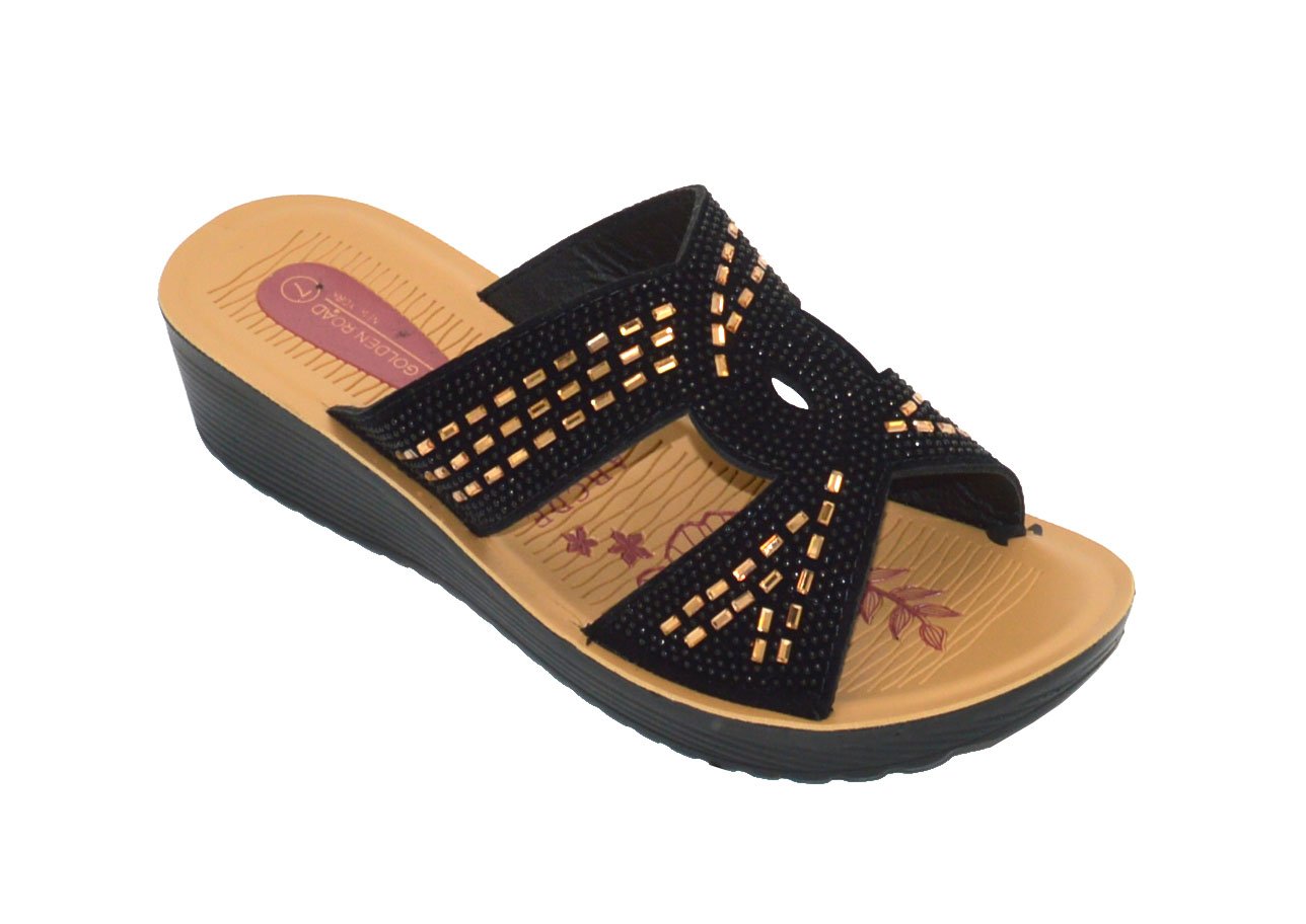 Wholesale Women's Sandals Casual Wedge Strap Ladies Flat Nyla NG99