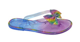 Wholesale Women's Slippers Candy Thong Ribbon Ladies Flat Stephanie NGd3