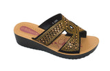Wholesale Women's Sandals Casual Wedge Strap Ladies Flat Nyla NG99